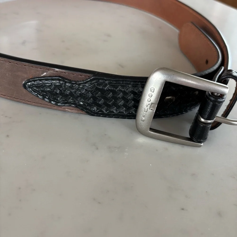 Georgia Boot Leather Belt‎ Size 44